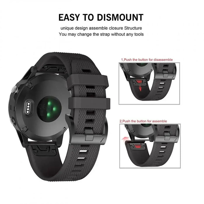 Каишка Tech-Protect Smooth за Garmin Fenix 3 / 5X