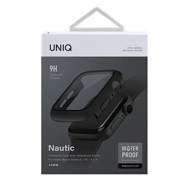 Каишка UNIQ за Apple Watch Series 4/5/6/SE 44mm Черен