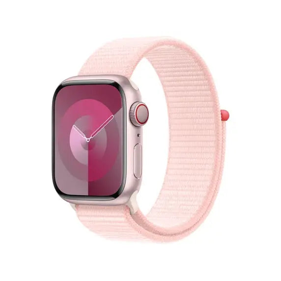 Каишка за часовник Apple 41mm Light Pink Sport Loop