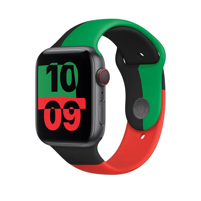 Каишка за часовник Apple 44mm Black Unity Sport Band - M/L