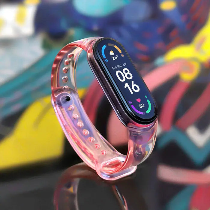 Каишка за Xiaomi Mi Band 3/4 Силиконова червена