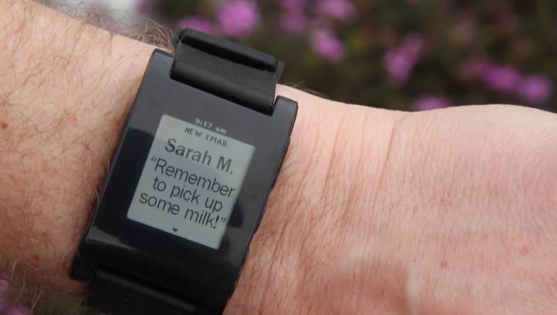 Pebble smartwatch