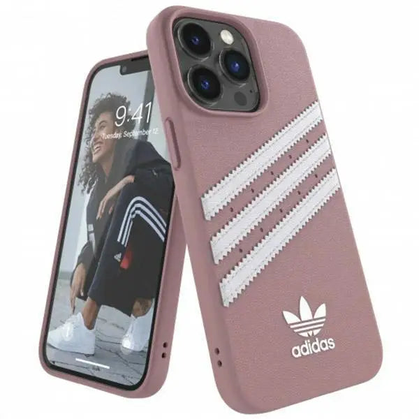 Калъф Adidas OR Molded 47808 за iPhone 13 Pro / 13 розов