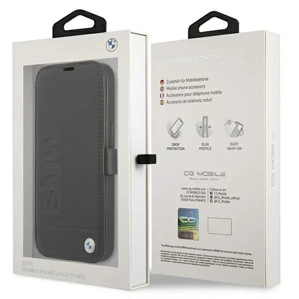 Калъф BMW BMFLBKP13LSLLBK за iPhone 13 Pro / 13 6.1’’ черен