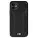 Калъф BMW M Collection Blue Lines за iPhone 12 Mini Черен