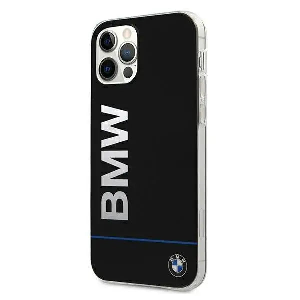 Калъф BMW Signature Printed Logo за за iPhone 12 Pro Черен