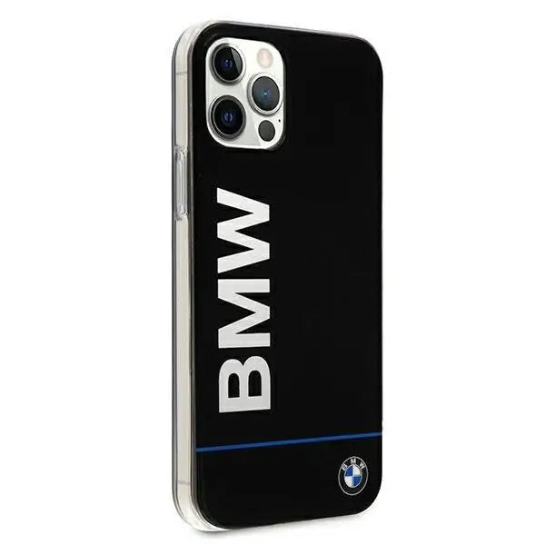 Калъф BMW Signature Printed Logo за за iPhone 12 Pro Черен