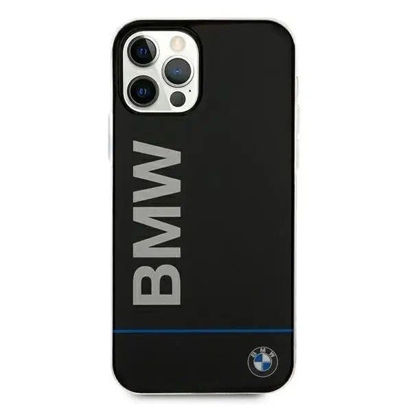 Калъф BMW Signature Printed Logo за за iPhone 12 Pro Черен