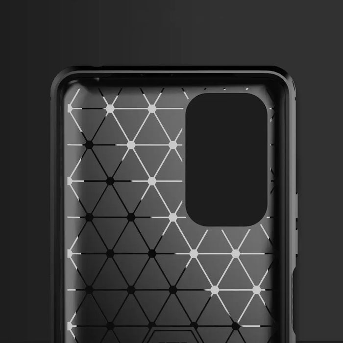 Калъф Carbon Case Flexible за Xiaomi Redmi Note 10 Pro син