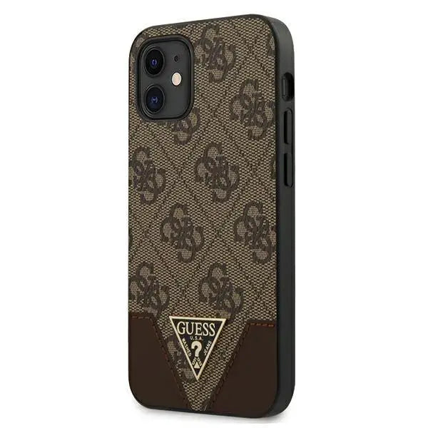 Калъф Cover Guess 4G Triangle за iPhone 12 Mini