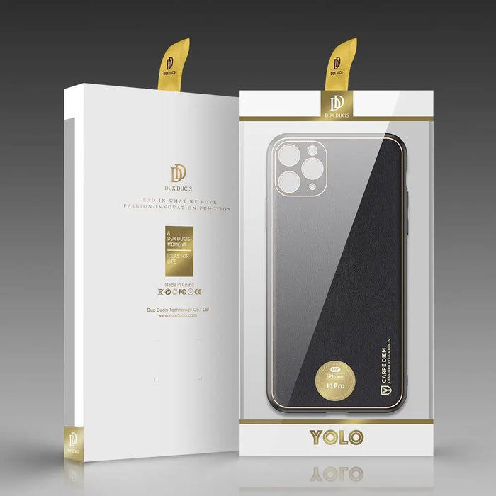 Калъф Dux Ducis Yolo elegant за iPhone 11 Pro Черен