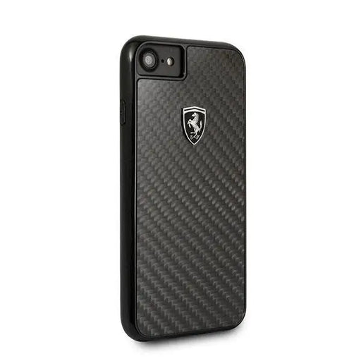 Калъф Ferrari Carbon за iPhone 7/8/SE 2 Black