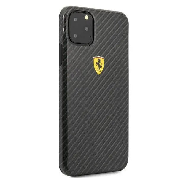 Калъф Ferrari On Track Carbon Effect за iPhone 11