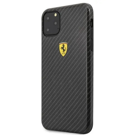 Калъф Ferrari On Track Carbon Effect за iPhone 11