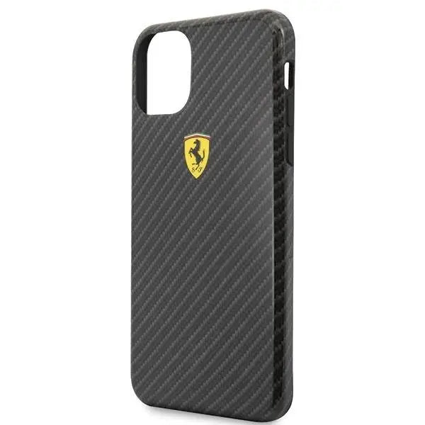 Калъф Ferrari On Track Carbon Effect за iPhone 11