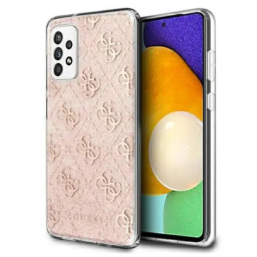 Калъф Guess 4G Peony Glitter за Samsung Galaxy A32