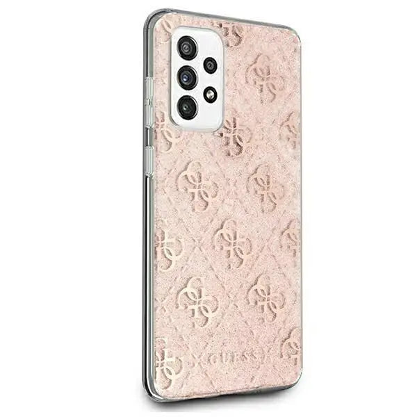 Калъф Guess 4G Peony Glitter за Samsung Galaxy A32