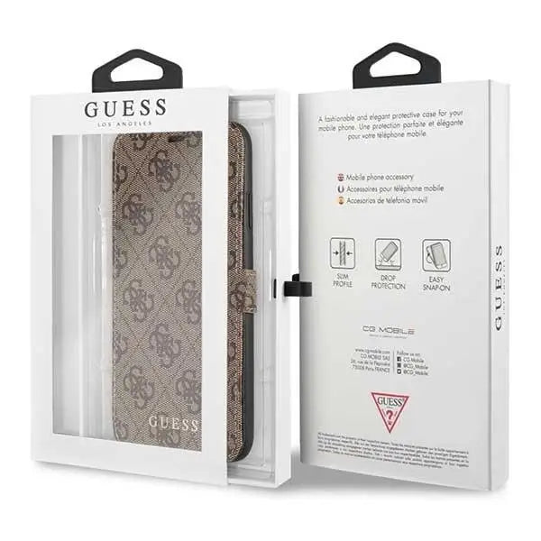 Калъф Guess Book за iPhone 11 Pro Max GUFLBKSN654GB Brown