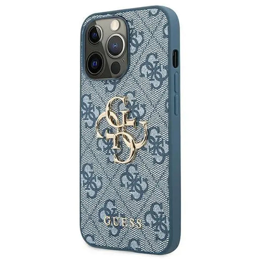 Калъф Guess GUHCP13L4GMGBL за iPhone 13 Pro / 13 6.1’’ син