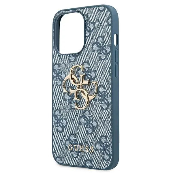 Калъф Guess GUHCP13L4GMGBL за iPhone 13 Pro / 13 6.1’’ син