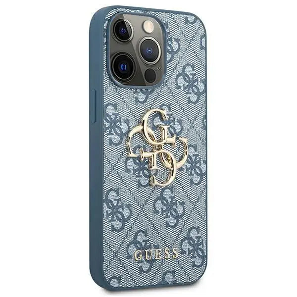 Калъф Guess GUHCP13L4GMGBL за iPhone 13 Pro / 13 6.1’’ син