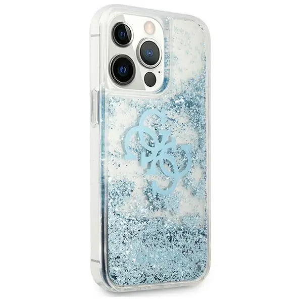 Калъф Guess GUHCP13LLG4GBL за iPhone 13 Pro / 13 6.1’’ син