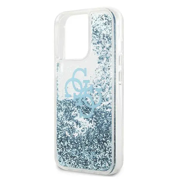 Калъф Guess GUHCP13LLG4GBL за iPhone 13 Pro / 13 6.1’’ син