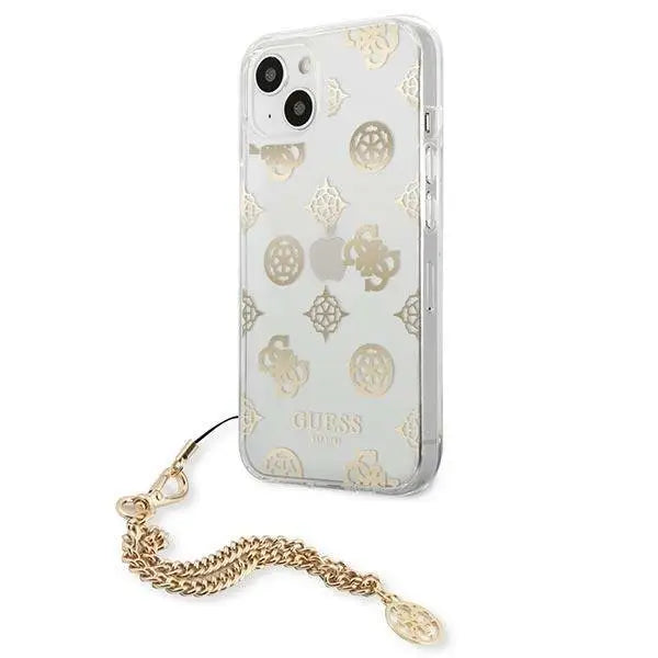 Калъф Guess GUHCP13MKSPEGO за iPhone 13 6.1’’ златен