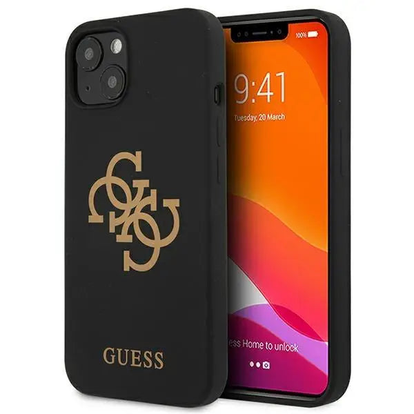 Калъф Guess GUHCP13MLS4GGBK за iPhone 13 6.1’’ черен