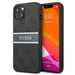 Калъф Guess GUHCP13S4GDGR 4G Stripe за iPhone 13 mini сив