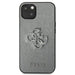 Калъф Guess Saffiano 4G Big Silver Logo за iPhone 13 Сив