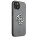 Калъф Guess Saffiano 4G Big Silver Logo за iPhone 13 Сив