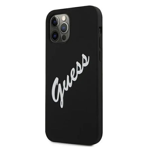 Калъф Guess Vintage White Script за Apple iPhone