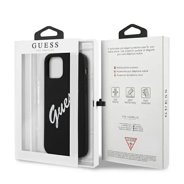 Калъф Guess Vintage White Script за Apple iPhone