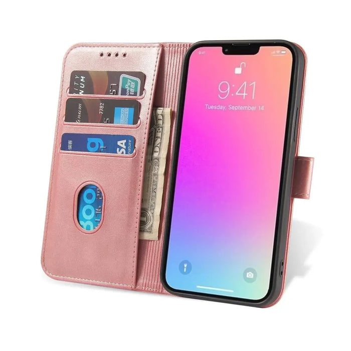 Калъф HQWear Magnet Case за Samsung Galaxy A15 розов