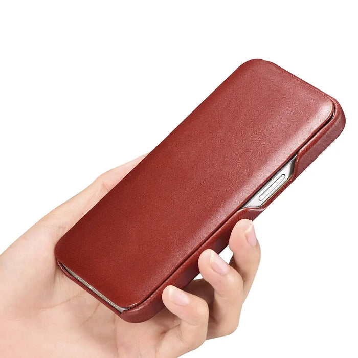 Калъф iCarer Curved Edge Vintage Folio RIX1302-RD