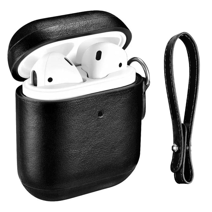 Калъф iCarer Leather Vintage IAP035-BK за AirPods 2