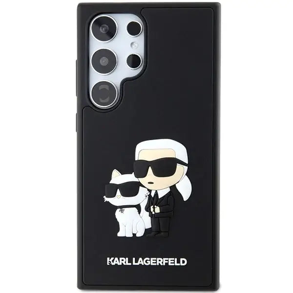 Калъф Karl Lagerfeld 3D за Samsung Galaxy S24 Ultra черен