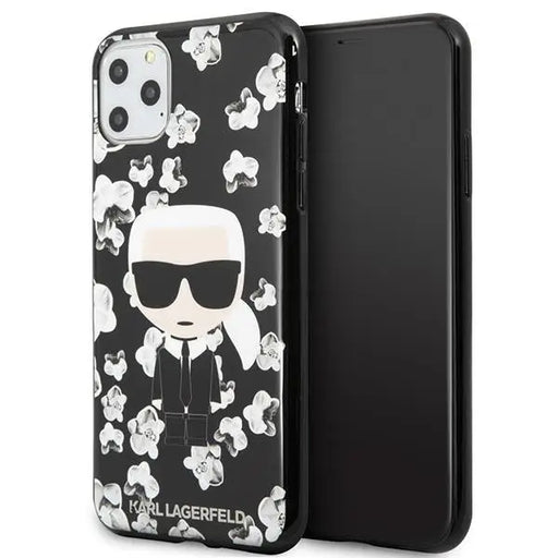 Калъф Karl Lagerfeld Flower за iPhone 11 Pro Max