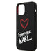 Калъф Karl Lagerfeld Forever за Apple iPhone 12 mini Черен