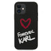 Калъф Karl Lagerfeld Forever за Apple iPhone 12 mini Черен