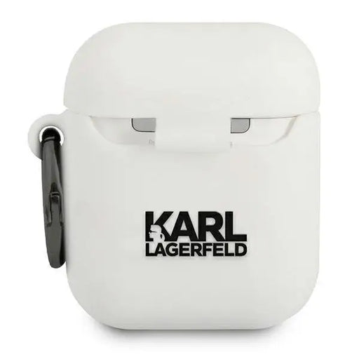 Калъф Karl Lagerfeld KLACCSILKHWH Silicone Ikonik