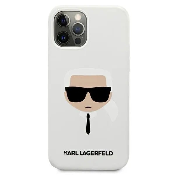 Калъф Karl Lagerfeld KLHCP12MSLKHWH hardcase Silicone