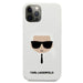 Калъф Karl Lagerfeld KLHCP12MSLKHWH hardcase Silicone