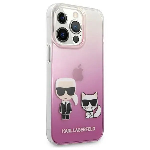 Калъф Karl Lagerfeld KLHCP13LCKTRP за iPhone 13 Pro