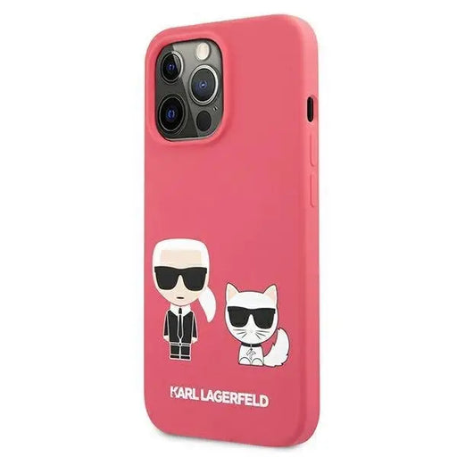 Калъф Karl Lagerfeld KLHCP13LSSKCP Silicone Karl &