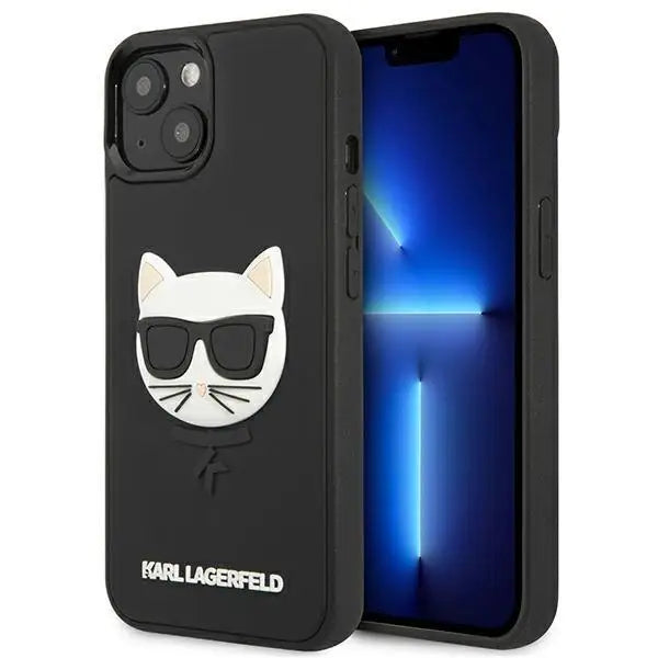 Калъф Karl Lagerfeld KLHCP13MCH3DBK за iPhone 13 6.1’’ черен