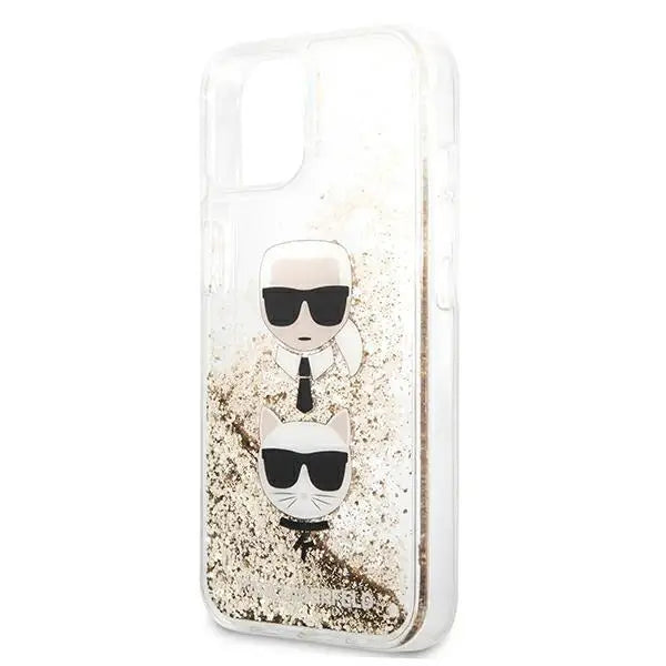 Калъф Karl Lagerfeld KLHCP13MKICGLD Liquid Glitter