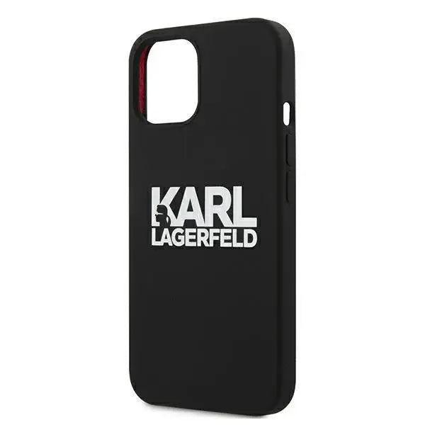 Калъф Karl Lagerfeld KLHCP13SSLKLRBK Silicone Stack