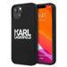 Калъф Karl Lagerfeld KLHCP13SSLKLRBK Silicone Stack